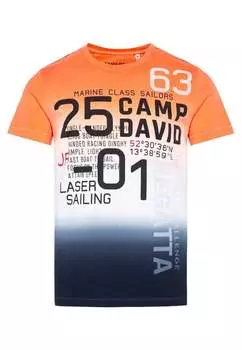 Футболка Camp David, оранжевый