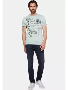 Футболка CAMP DAVID T-Shirt 'Paragliding Cape Town I', светло-зеленый