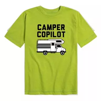 Футболка Camper Copilot с рисунком для мальчиков 8–20 лет Licensed Character