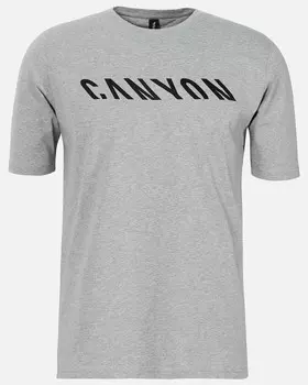 Футболка Canyon Bicycles Regular Fit Organic Cotton, серый