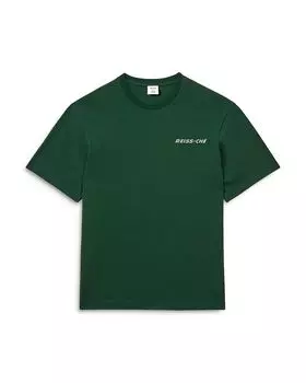 Футболка Captain Oversize Airline Crewneck REISS, зеленый