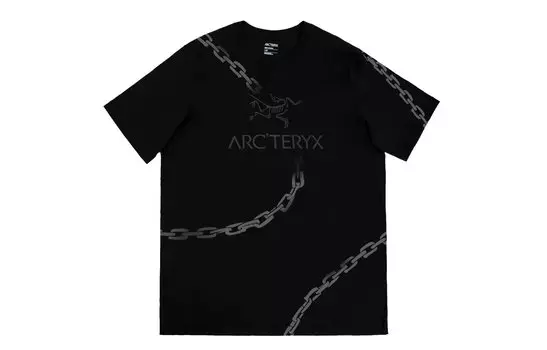Футболка Captive Series мужская темно-серая Arcteryx, черный