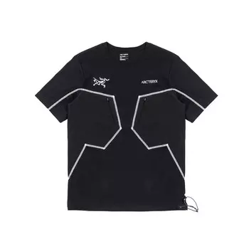 Футболка Captive Series унисекс черная Arcteryx, черный