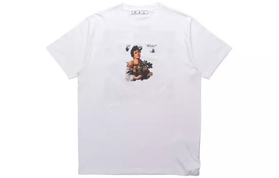 Футболка Caravaggio Boy облегающего кроя Off-White, белый