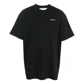 Футболка caravaggio deposition over short-sleeve tee 'black' Off-White, черный