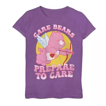 Футболка Care Bears для девочек 7–16 лет с рисунком Licensed Character