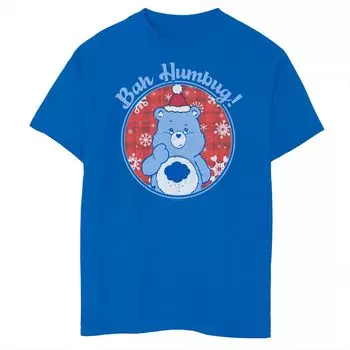 Футболка Care Bears Grumpy Holidays Bah Humbug для мальчиков 8–20 лет с рисунком Licensed Character