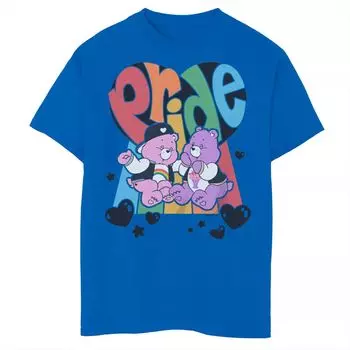 Футболка Care Bears Pride Heart для мальчиков 8–20 лет в уличном стиле Licensed Character