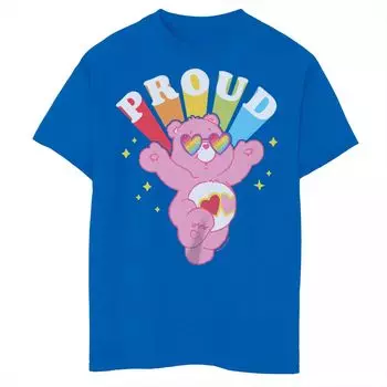 Футболка Care Bears Pride Proud Bear для мальчиков 8–20 лет Licensed Character