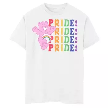 Футболка Care Bears Pride Word для мальчиков 8–20 лет Licensed Character