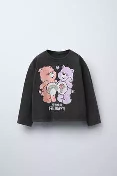 Футболка care bears ZARA, черный
