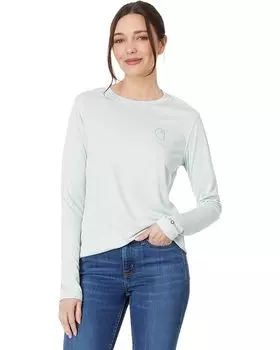 Футболка Carhartt Force Sun Defender Lightweight Long Sleeve Graphic, цвет Dew Drop