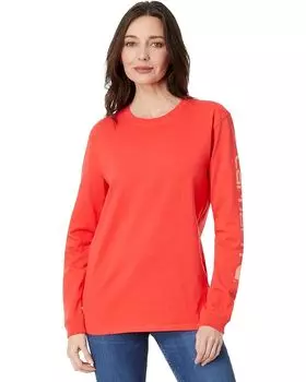 Футболка Carhartt Loose Fit Long Sleeve Graphic, цвет Bittersweet