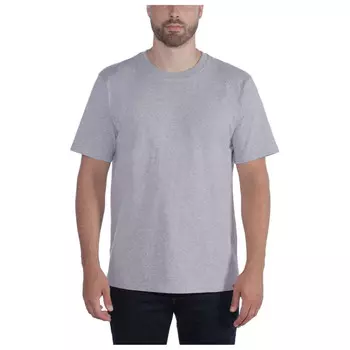 Футболка Carhartt Non Pocket Short Sleeve, цвет Heather Grey