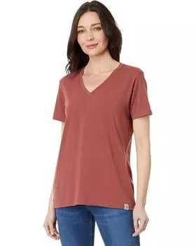 Футболка Carhartt Relaxed Fit Lightweight Short Sleeve V-Neck, цвет Apple Butter
