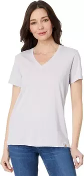 Футболка Carhartt Relaxed Fit Lightweight Short Sleeve V-Neck T-Shirt, цвет Lilac Haze