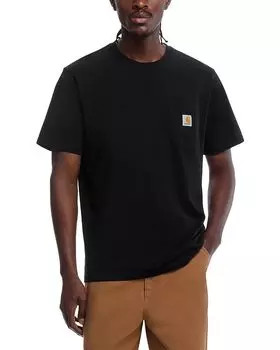 Футболка Carhartt с логотипом и карманом Carhartt WIP, черный