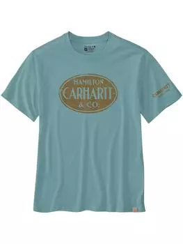 Футболка CARHARTT , светло-синий