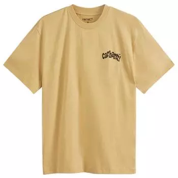 Футболка Carhartt Wip Amour T-Shirt, цвет Bourbon & Black