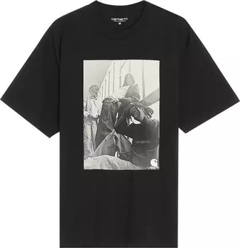 Футболка Carhartt WIP Archive Girl Short-Sleeve T-Shirt 'Black', черный