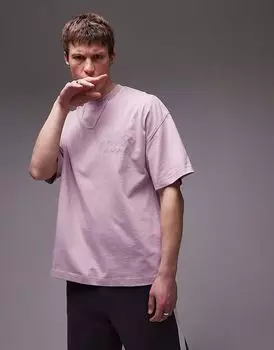 Футболка Carhartt WIP Bait Shack с графическим принтом в розовом цвете