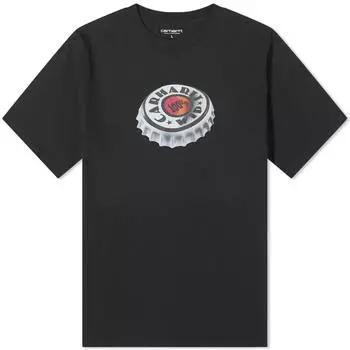 Футболка Carhartt Wip Bottle Cap, черный