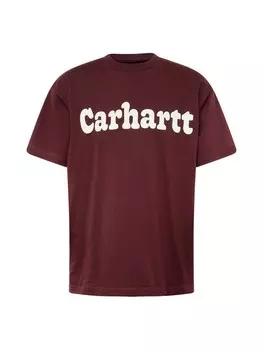 Футболка Carhartt Wip Bubbles, красное вино