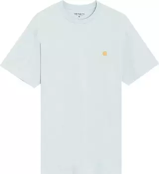 Футболка Carhartt WIP Chase Short-Sleeve T-Shirt 'Blue', синий