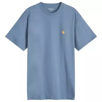 Футболка Carhartt Wip Chase T-Shirt, цвет Positano & Gold