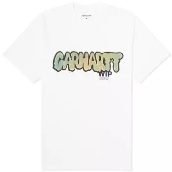 Футболка Carhartt Wip Drip Logo T-Shirt, белый