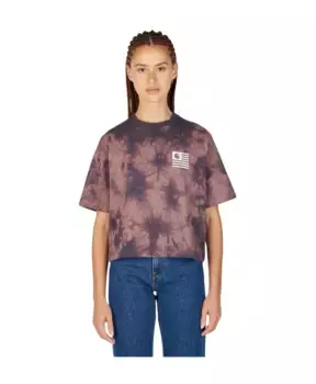Футболка Carhartt Wip, фиолетовый