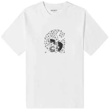 Футболка Carhartt Wip Hocus Pocus, цвет White & Black