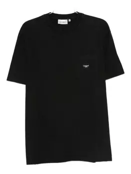 Футболка Carhartt WIP из хлопка с карманом, черный