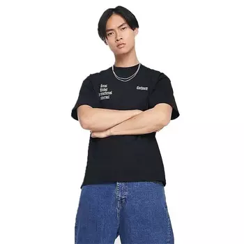 Футболка Carhartt WIP letterman, черный