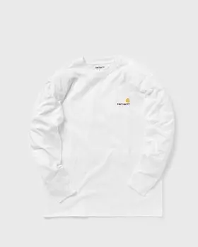Футболка Carhartt Wip Longsleeve American Script Tee, белый