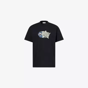 Футболка Carhartt Wip Louder с принтом, черный