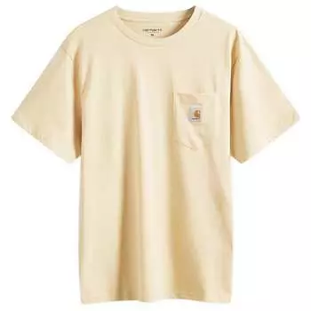 Футболка Carhartt Wip Pocket, кремовый