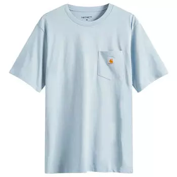 Футболка Carhartt Wip Pocket T-Shirt, цвет Misty Sky