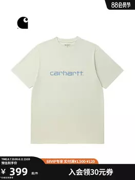 Футболка Carhartt WIP с короткими рукавами, зеленый