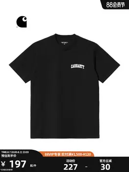 Футболка Carhartt WIP с логотипом и буквенным принтом, желтый