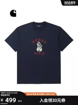 Футболка Carhartt WIP с принтом в виде скульптуры, белый