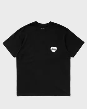 Футболка Carhartt Wip S/S Amour Pocket Tee, цвет black / white