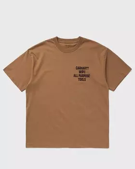 Футболка Carhartt Wip S/S Cross Screw Tee, цвет peanut