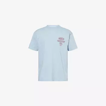 Футболка Carhartt Wip Sandwich с графическим принтом, синий