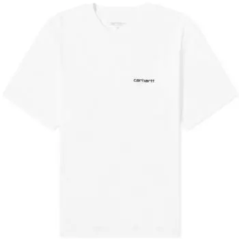 Футболка Carhartt Wip Script Embroidery, белый