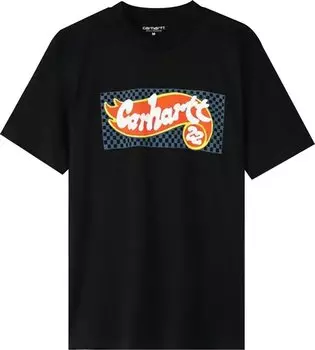 Футболка Carhartt WIP Short-Sleeve Joyride T-Shirt 'Black', черный