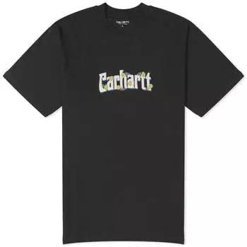 Футболка Carhartt WIP Spin Script, черный