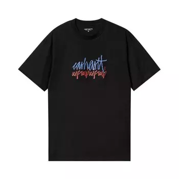 Футболка Carhartt WIP Stereo T-Shirt Black, черный