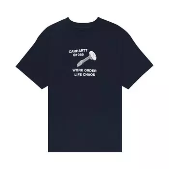 Футболка Carhartt WIP Strange Screw, черная