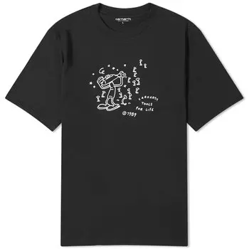 Футболка Carhartt Wip Tools For Life, цвет Black & White